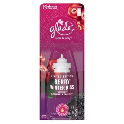 Glade Sense and Spray automata légfrissítő utántöltő 18 ml - Berry Winter Kiss