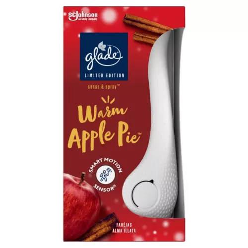 Glade Sense&Spray automata légfrissítő készülék 18ml Warm Apple Pie (fahéjas alma illat)