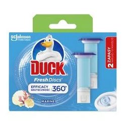 Duck wc öblítő korong UTÁNTÖLTŐ, Marine 2X36ml/cs
