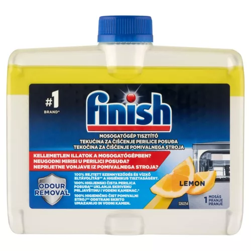 Finish mosogatógép tisztító 250ml lemon