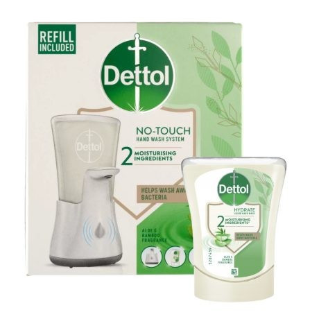 Dettol No Touch szenzoros szappanadagoló - Aloe Vera utántöltővel 250ml
