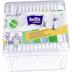   Bella Cotton fültisztító pálcika papír pálcikával (200 db)