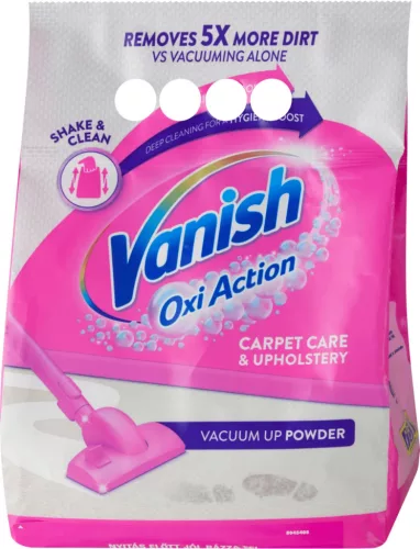 Vanish Shake & Clean Szőnyegtisztító Por 650g