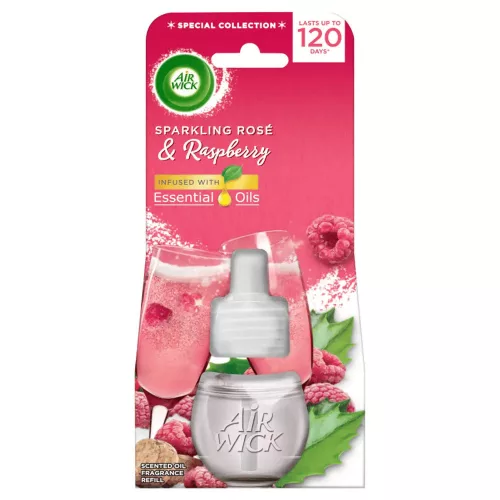 Air Wick elektromos illatosító utántöltő 19ml Sparkling Rosé & Raspberry
