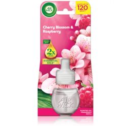   Air Wick elektromos illatosító utántöltő 19ml Cherry Blossom & Raspberry