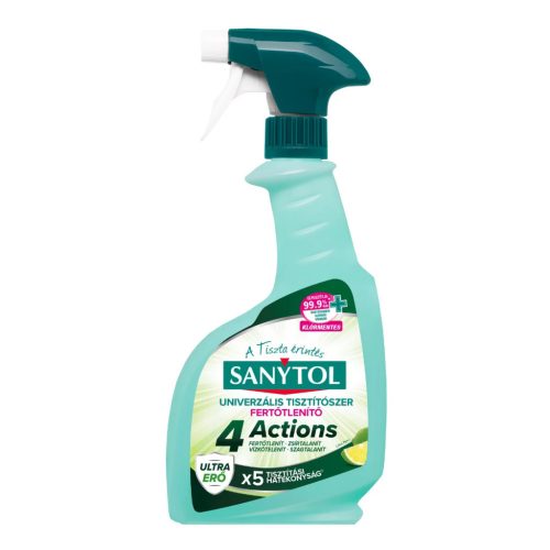 Sanytol 4 Actions fertőtlenítő spray 500ml