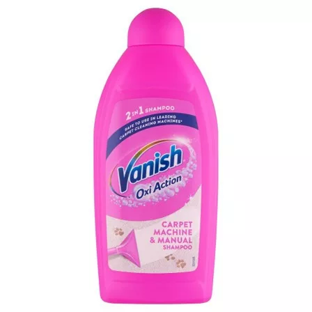 Vanish szőnyegtisztító sampon KÉZI és GÉPI 500ml (6db/katon)
