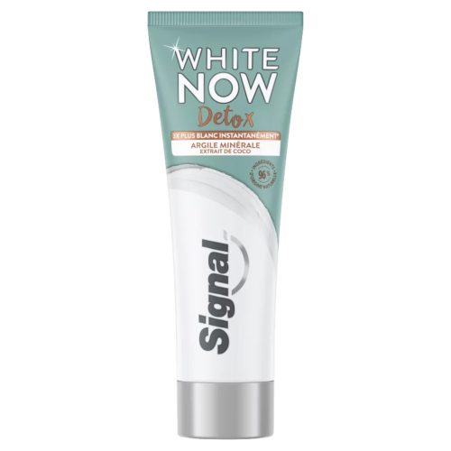 Signal White Now Detox Mineral Clay & Coconut Extract fogkrém 75 ml