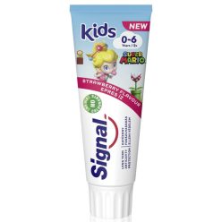 Signal Kids Super Mario gyermekfogrém 75ml fruity flavor
